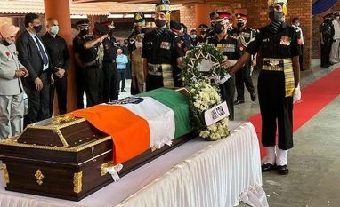 Last rites of ex-COAS Gen Rodrigues held with full military honours in Goa Gen Rodrigues