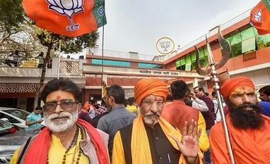 BJP set for big win in Uttar Pradesh, party alliance leading in 269 seats BJP