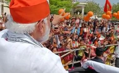 Gujarat: Modi holds roadshow after BJP's wins in Assembly elections Modi, Narendra Modi