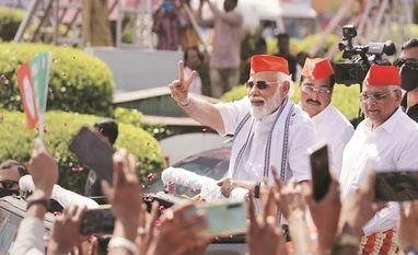 Day after victory in 4 states, PM Modi hits the road in poll-bound Gujarat Narendra Modi