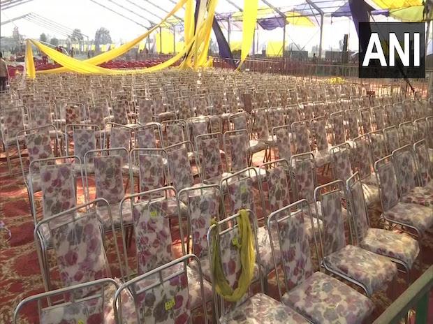 Arrangements underway on 100 acres of land for swearing-in ceremony of Mann