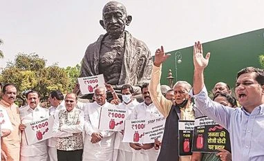 Second hike in two days: Petrol, diesel prices dearer 85 paise each fuel protest