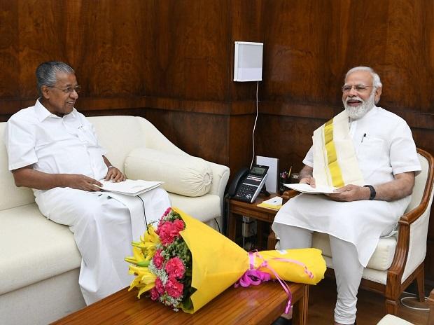 Kerala CM meets PM Modi; hopes faster approvals for SilverLine proj Kerala CM meets PM Modi; hopes faster approvals for SilverLine proj