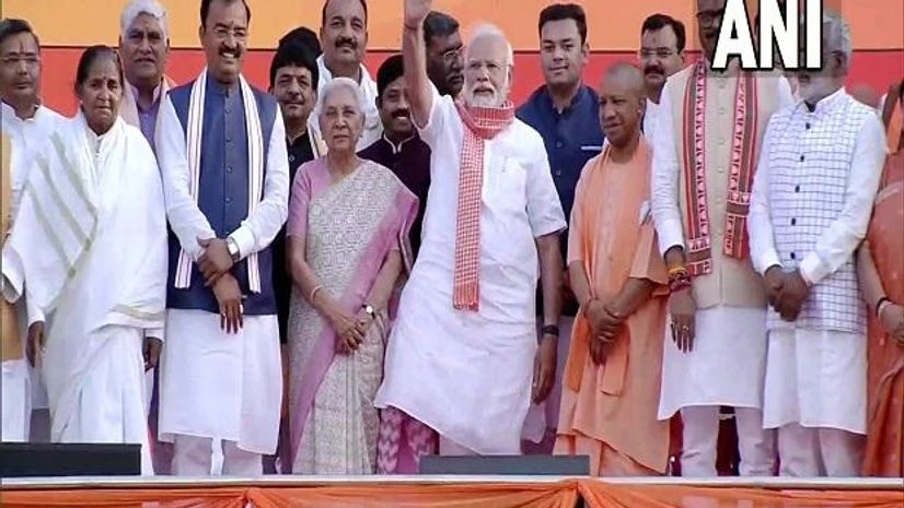 Yogi Adityanath Adityanath takes oath as Uttar Pradesh CM; Maurya, Pathak to be deputy CMs