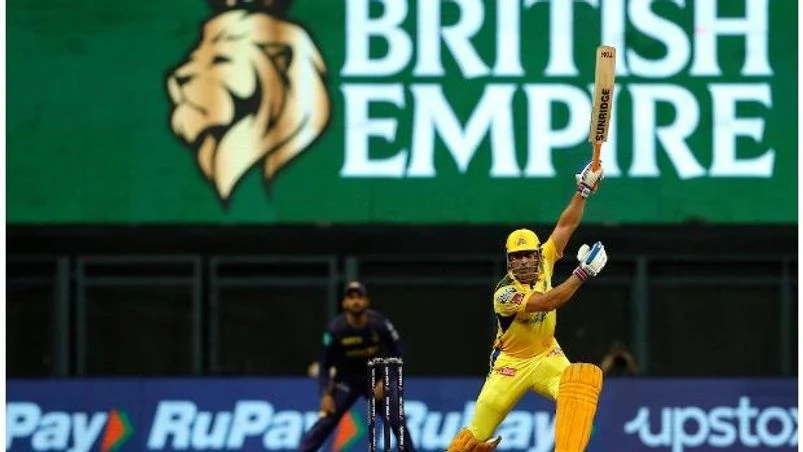 MS Dhoni IPL 2022 MS Dhoni hits fifty after three years in IPL. Photo@IPL