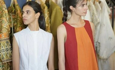 The khadi show at the fashion week displayed the fabric's contemporisation Mossi Traoré