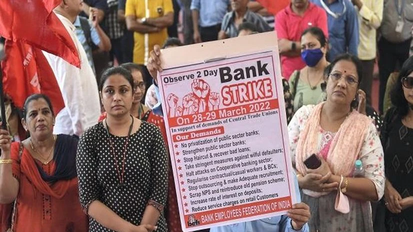 banks strike banks strike