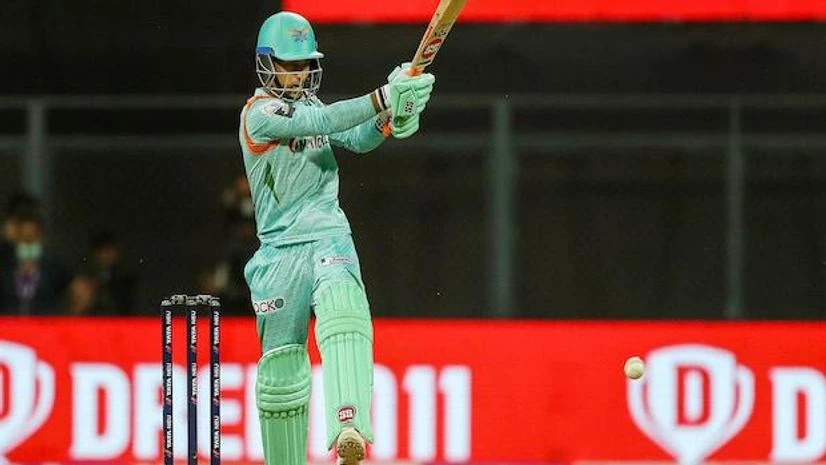 Ayush Badoni Ayush Badoni of Lucknow Super Giants during the 4th T20 cricket match of the Indian Premier League 2022 (IPL season 15), between the Gujarat Titans and Lucknow Super Giants, at the Wankhede Stadium, in Mumbai (Photo: PTI)