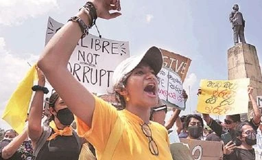 SL protesters call Rajapaksa govt tyrant, full of nepotism amid protests Sri Lanka economic crisis, protests