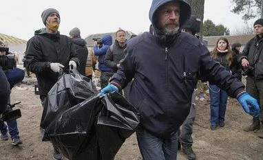 Killings of Ukrainian civilians could bring more sanctions from West Ukraine