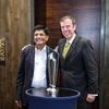 Union Minister for Commerce and Industry Piyush Goyal with Australia's Minister for Trade