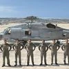 Indian pilots flew extensively from the US Navy’s Helicopter Maritime Strike Squadron 41 and achieved day and night deck landing qualification on board a US Navy destroye
