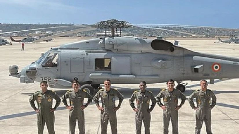 Indian navy, Indian pilots, MH 60R “Romeo” helicopter Indian pilots flew extensively from the US Navy’s Helicopter Maritime Strike Squadron 41 and achieved day and night deck landing qualification on board a US Navy destroye