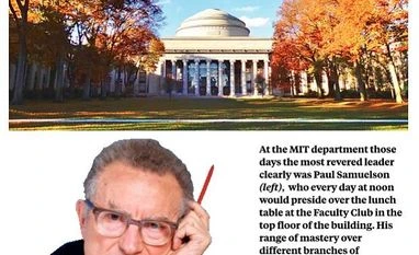 Charaiveti: An academic's journey-17 Paul Samuelson, MIT