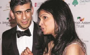 Sunak, wife Akshata to lead with UK flag at King Charles III's Coronation Rishi Sunak, Akshata Murthy