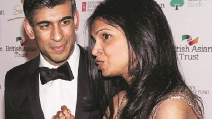 Rishi Sunak, Akshata Murthy Rishi Sunak, Akshata Murthy