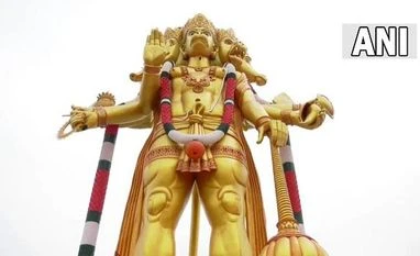 Karnataka CM says good times ahead as he unveils 161-ft Hanuman statue Lord Hanuman Statue