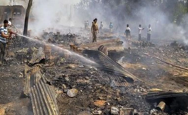 38 cows perish as fire engulfs Ghaziabad goshala Goshala