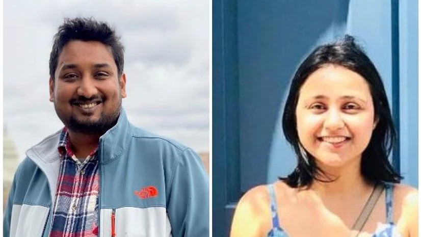 Harsh Rajat and Richa Joshi EPNS co-founders Harsh Rajat (left) and Richa Joshi