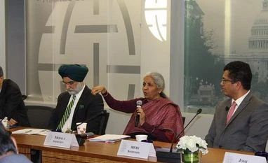 Strong US-India relationship to strengthen global order: FM Sitharaman Finance Minister Nirmala Sitharaman