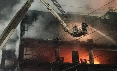 Mundka building's single entry-exit point made escape difficult: Officials Mundka, fire accident