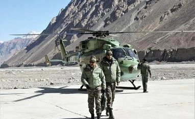 Army chief visits forward areas in eastern Ladakh, reviews preparedness Army Chief Gen Pande