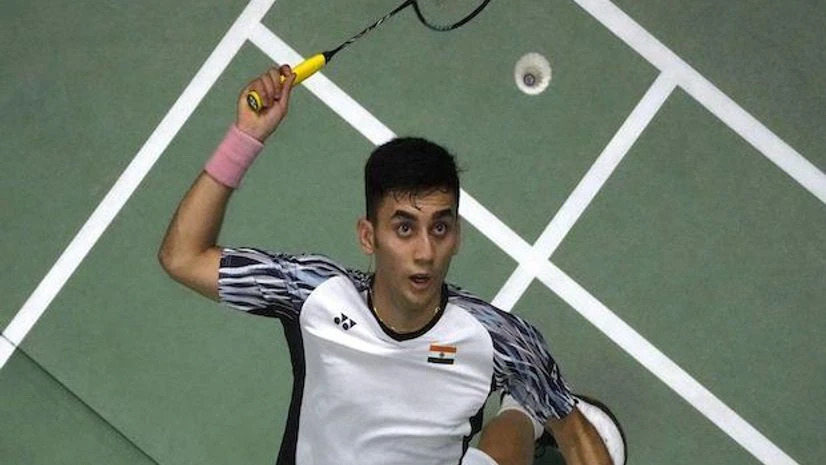 Lakshya Sen India's Lakshya Sen returns a shot to Indonesia's Anthony Ginting in their men's singles final badminton match at Thomas & Uber Cup in Bangkok, on May 15, 2022. AP/PTI