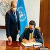Bilawal, Antonio Guterres