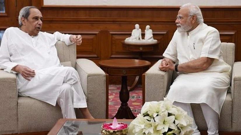 Odisha CM Naveen Patnaik with PM Modi Odisha CM Naveen Patnaik with PM Modi