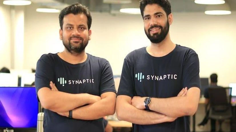 Synaptic (L-R) Synaptic co-founders Anurag Abbott and Rohit Razdan