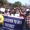 protest march, J&K