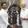 Andhra CM Jagan with PM Modi
