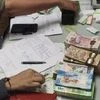 The seized currency, kept in the man's bag, is an assortment of US dollars, Euro, Canadian dollars, Singaporean dollars and British pound among others, the officer said