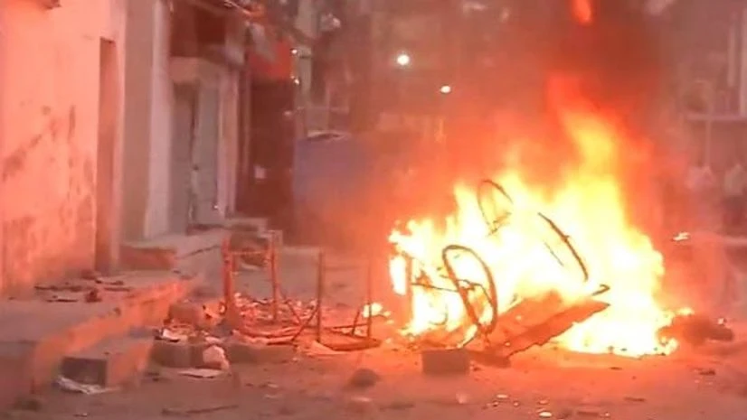 ranchi, protests Protest over the controversial remarks by suspended BJP leader Nupur Sharma turned violent in Ranchi. (Photo: Twitter/@ANI)