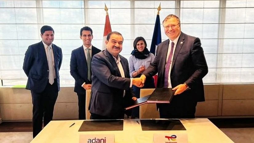 Gautam Adani, Patrick Pouyanné Gautam Adani, Chairman, Adani Group and Patrick Pouyanné, Chairman & CEO, TotalEnergies