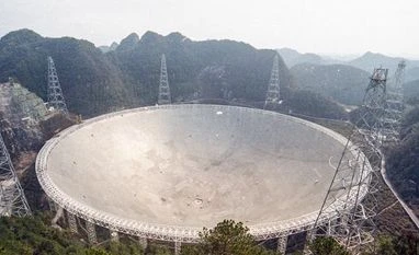 China says telescope may have picked up signals from alien civilisations china telescope
