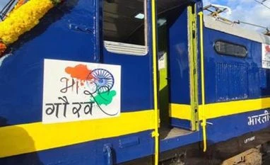 Bharat Gaurav train: India's first private rail service begins journey Bharat Gaurav
