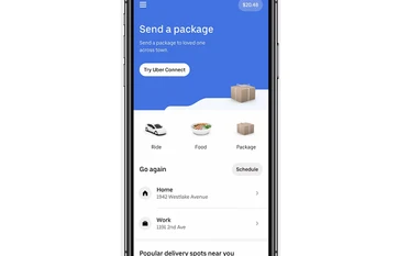 Uber's package delivery service drives rapid growth for small businesses Uber connect