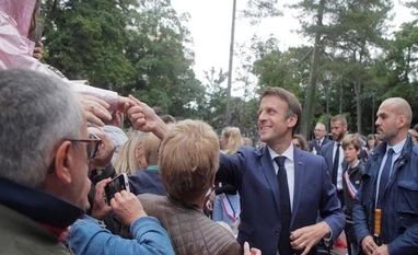 France votes, with Macron facing tough battle for control of parliament Emmanuel Macron