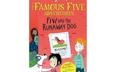 British Indian author pens new Famous Five adventures as ode to Enid Blyton book cover