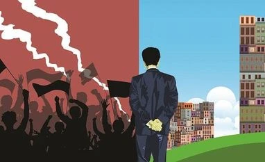 The duality of India Illustration: Binay Sinha