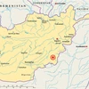Afghanistan map