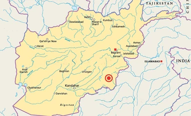 Pak-Afghan border shut for 2nd day as unprovoked firing escalates tension Afghanistan map