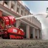Delhi: Fire breaks out in plastic granules godown, robot helps douse blaze