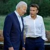 Joe Biden, Emmanuel Macron