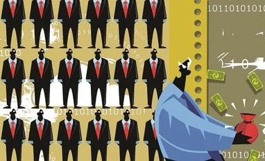 Employee costs surge over 12% to a record Rs 10.8 trillion in FY22 Illustration: Binay Sinha