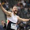 File Photo: Johannes Vetter celebrates after winning the men's javelin throw REUTERS