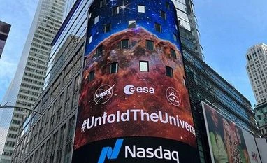 Times Square screens 'displays' images captured by NASA's Webb telescope Times Square NYC