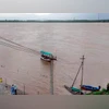 Alert issued in Jharkhand's Singhbhum after water level rise of two rivers | India News Swollen Godavari river following incessant monsoon rains, in Bhadrachalam (Photo: PTI)