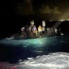 Bahamas boat capsized